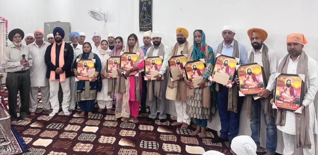 ਸ਼੍ਰੀ ਗੁਰੂ ਰਵਿਦਾਸ ਵੈੱਲਫੇਅਰ ਟਰੱਸਟ ਵੱਲੋਂ ਨਵੇਂ ਬਣੇ ਕੌਂਸਲਰਾਂ ਦਾ ਕੀਤਾ ਗਿਆ ਸਨਮਾਨ